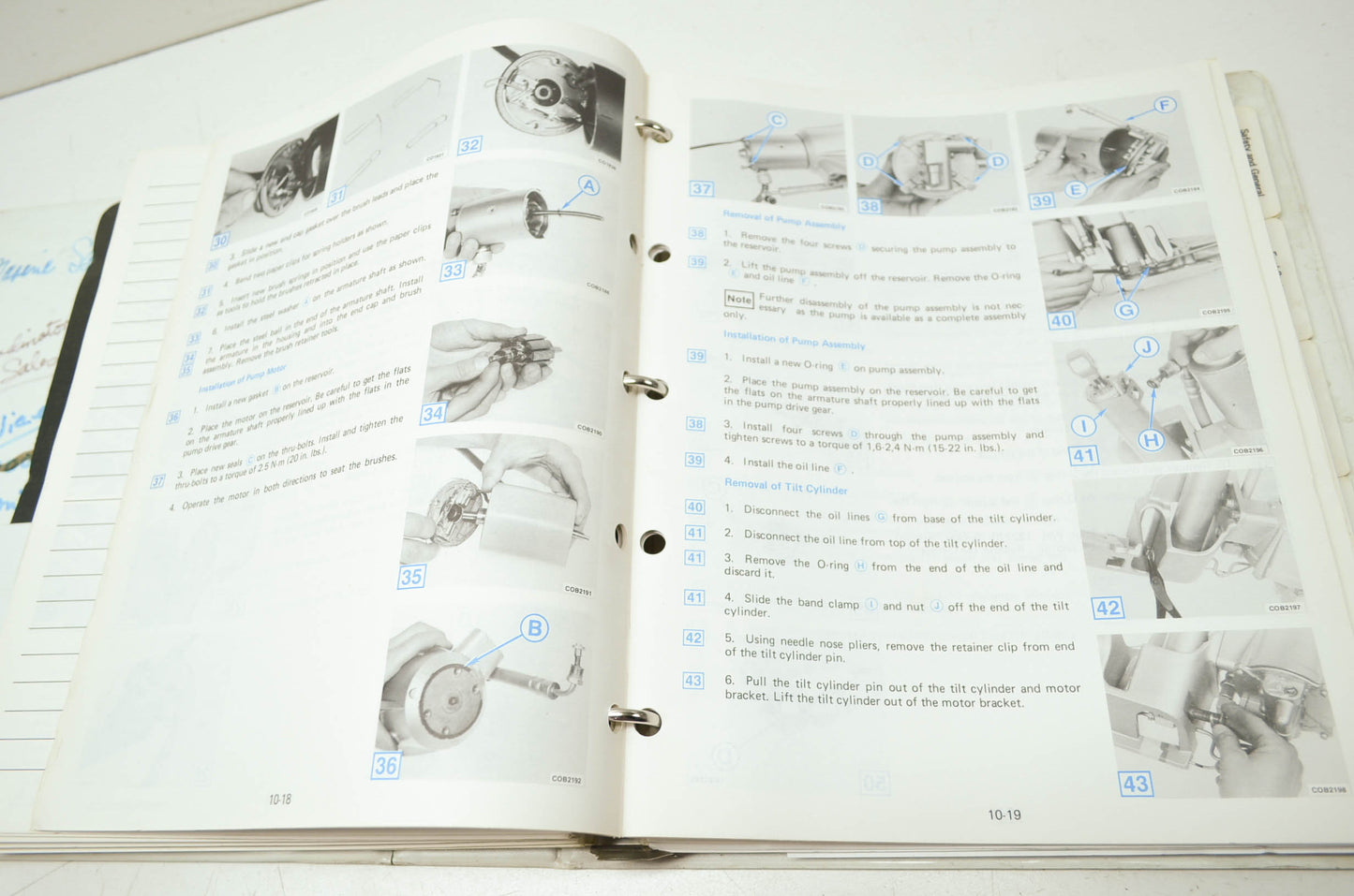 OMC Service Manual 2 thru V-6 Models