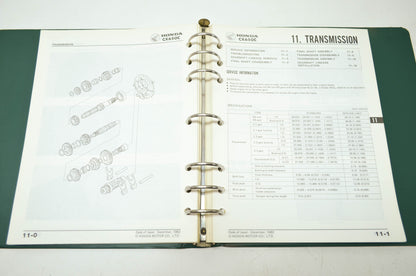 Honda 83 CX650C Shop Manual