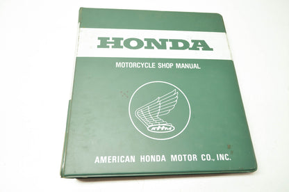 Honda 83 CX650C Shop Manual