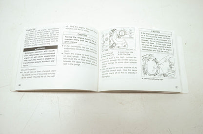 OEM Kawasaki 99987-1153 Owner's Manual ZX600-K1