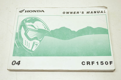Honda 2004 CRF150F Owner's Manual