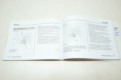 Honda 2004 CRF150F Owner's Manual