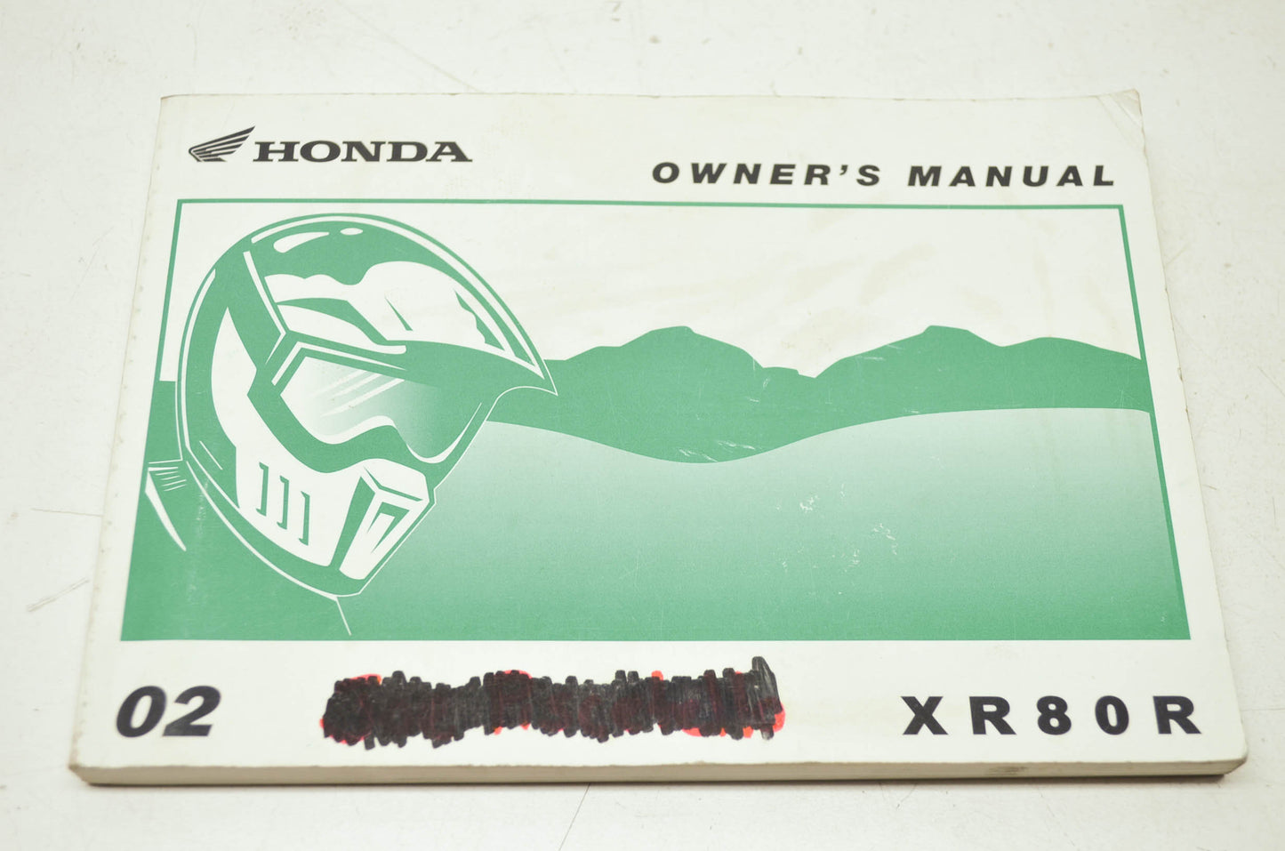 OEM Honda 31GN1750 Owner's Manual XR80R 02 E