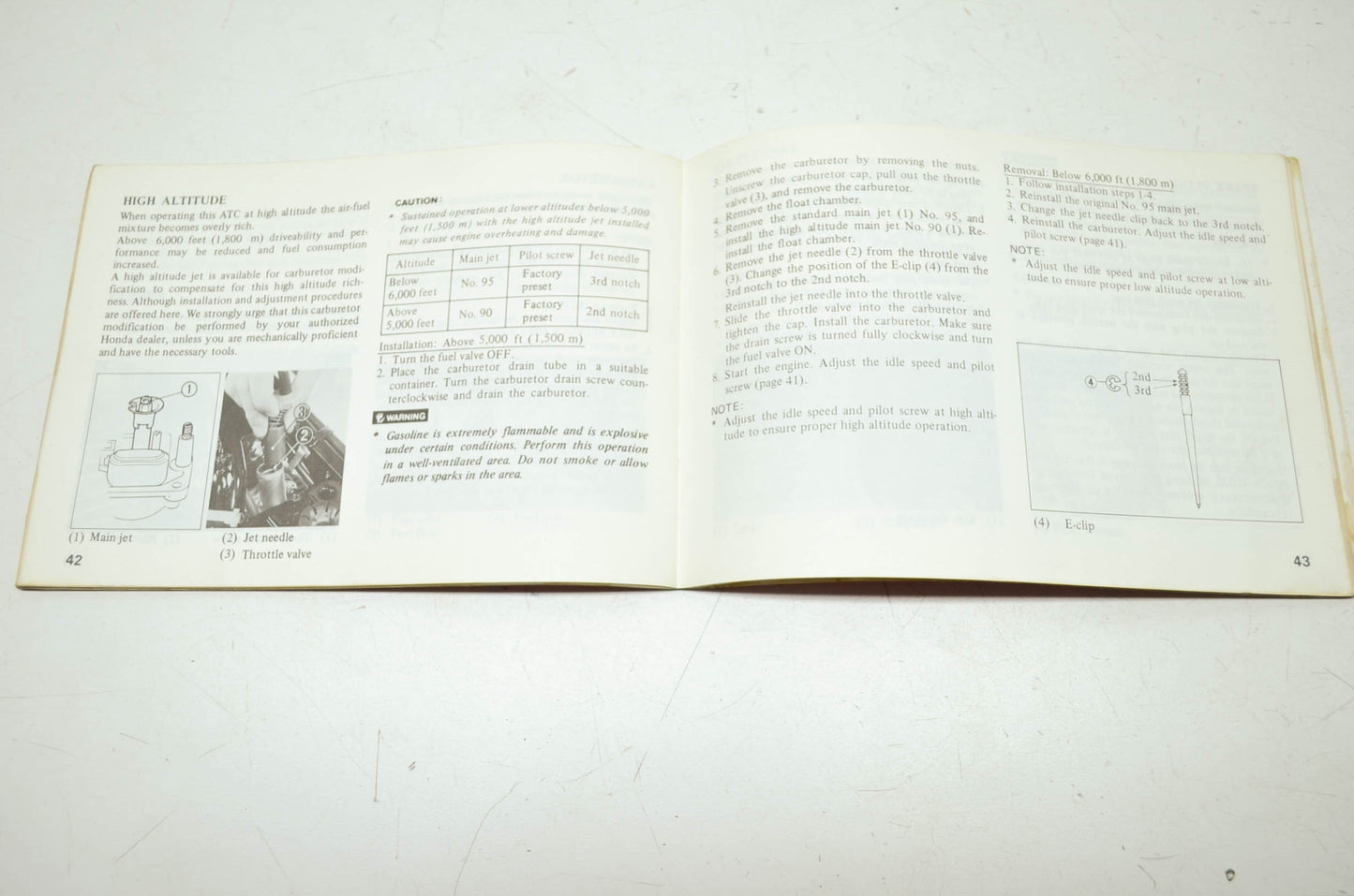 Honda 1985 ATC200M Owner's Manual