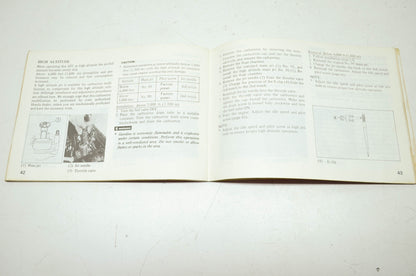 Honda 1985 ATC200M Owner's Manual