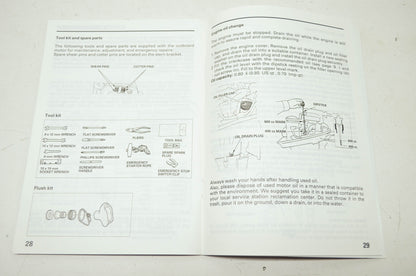 Honda Outboard Motor BF8A Owner's Manual