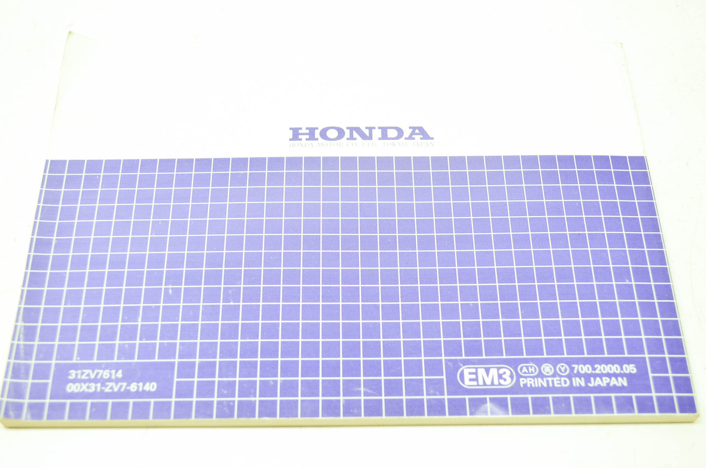 Honda Marine 2001 BF25A/30A Owner's Manual
