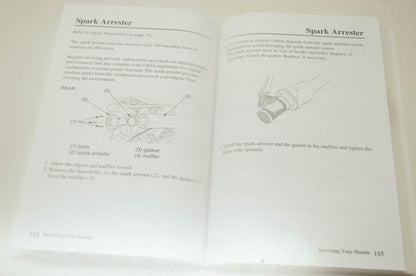 Honda 2005 TRX400EX Sportrax400EX Owner's Manual