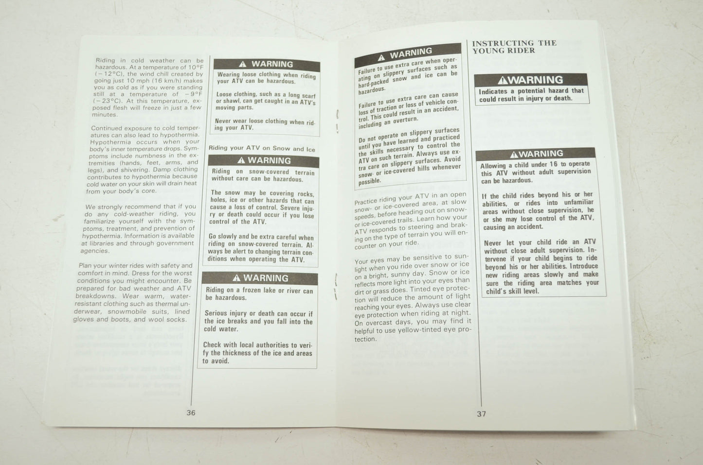 OEM Suzuki LT80 Owner's Manual