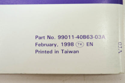 OEM Suzuki LT80 Owner's Manual
