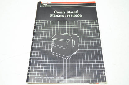 Honda EU2600i EU3000is Owner's Manual