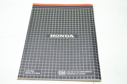 Honda EU2600i EU3000is Owner's Manual
