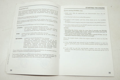 Honda EU2600i EU3000is Owner's Manual