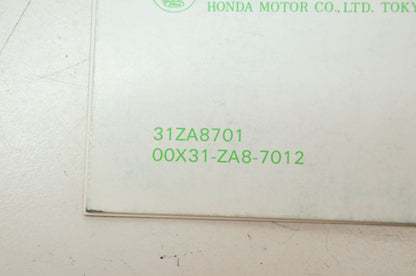 Honda EM650 Owner's Manual