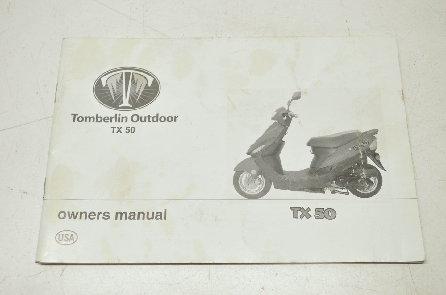 Tomberlin Outdoor TX50 Owner's Manual