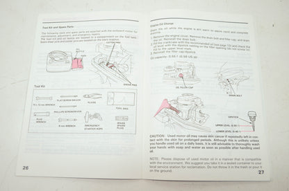 OEM Honda 31ZV1010 Owner's Manual BF50F