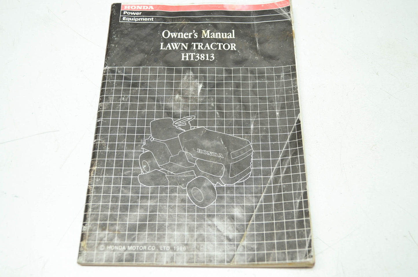 Honda 1986 Lawn Tractor HT3813 Owner's Manual
