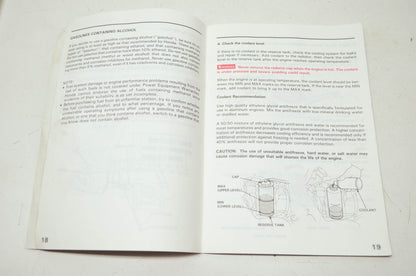 Honda 1986 Lawn Tractor HT3813 Owner's Manual