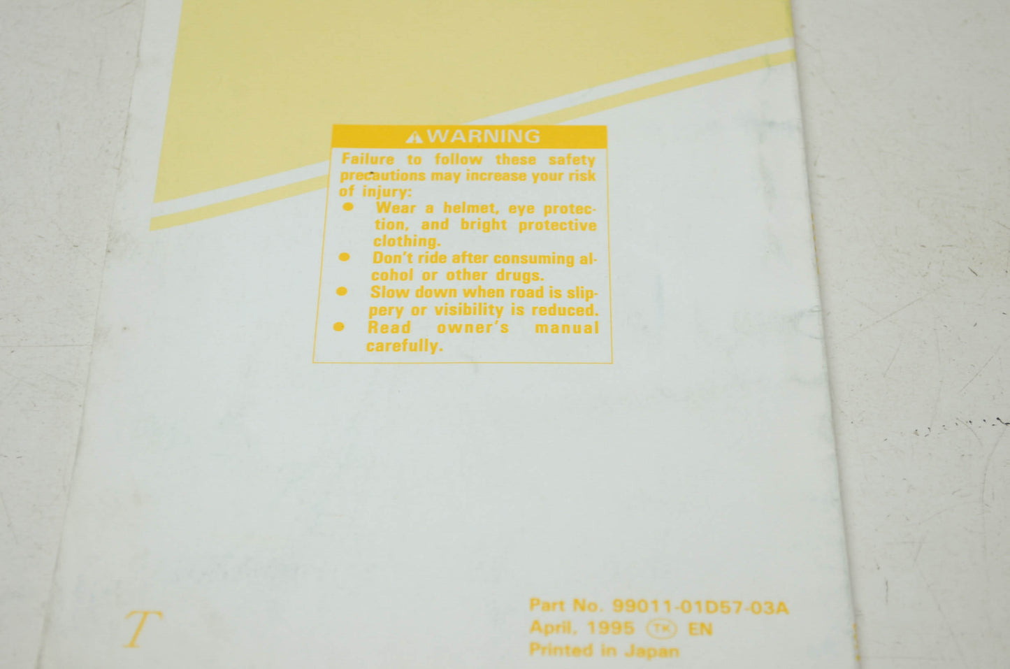 Suzuki GS500E Owner's Manual