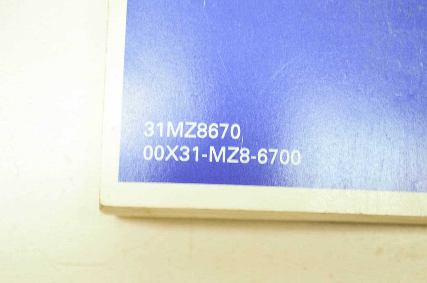 OEM Honda 31MZ8670 Owner's Manual VT600C/CD 01