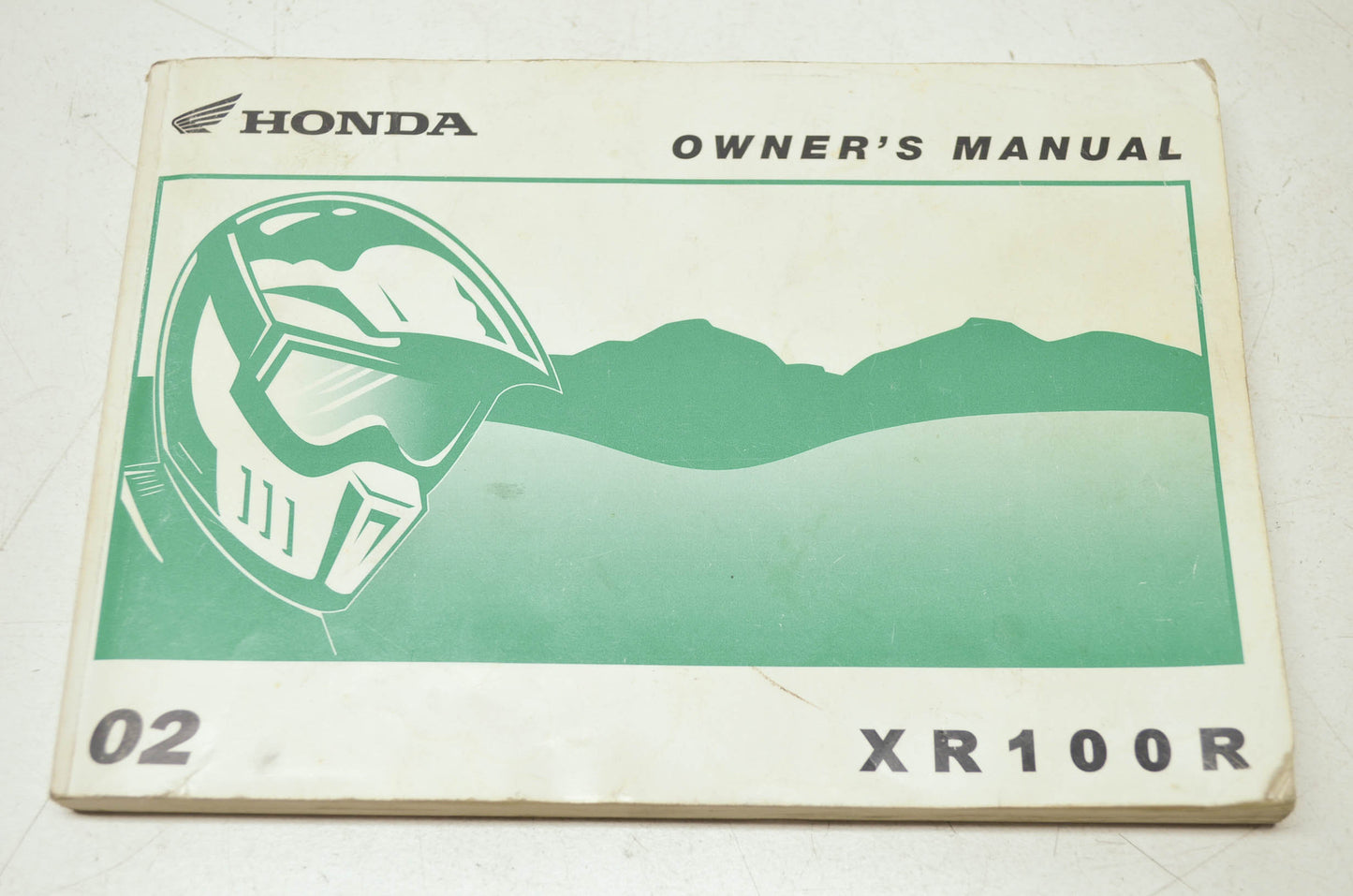 OEM Honda 31KN4770 Owner's Manual XR100R-2 02 E