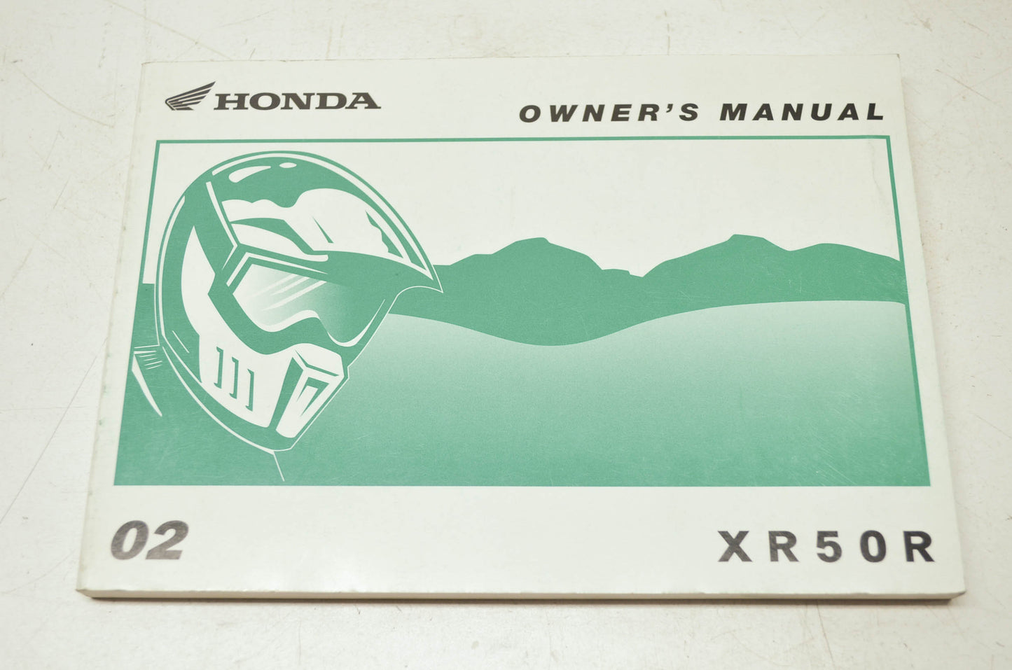 OEM Honda 31GEL620 Owner's Manual XR50R 02 E