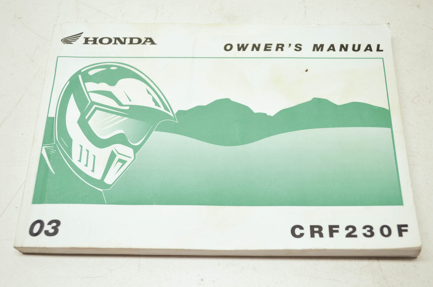 Honda 2003 CRF230F Owner's Manual