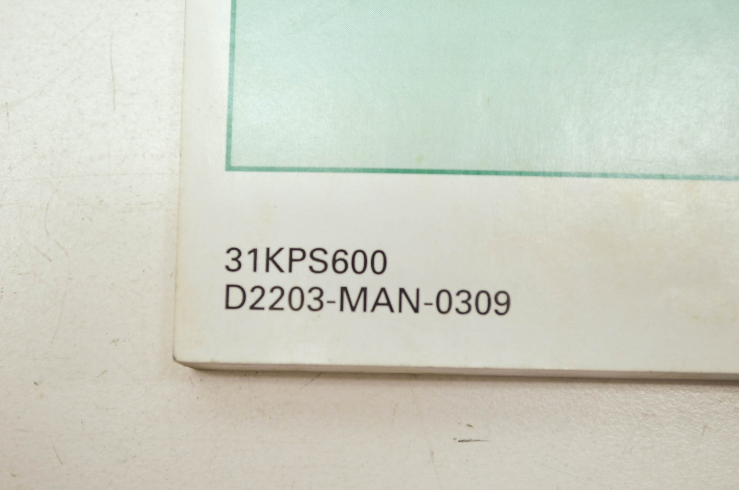 Honda 2003 CRF230F Owner's Manual