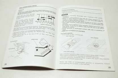 Honda EM3500SX Owner's Manual