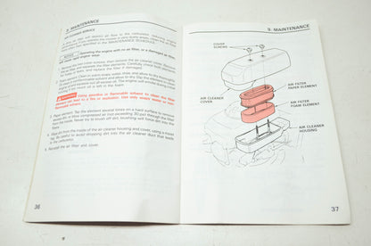 Honda Rotary Mower HRA215PDA Owner's Manual