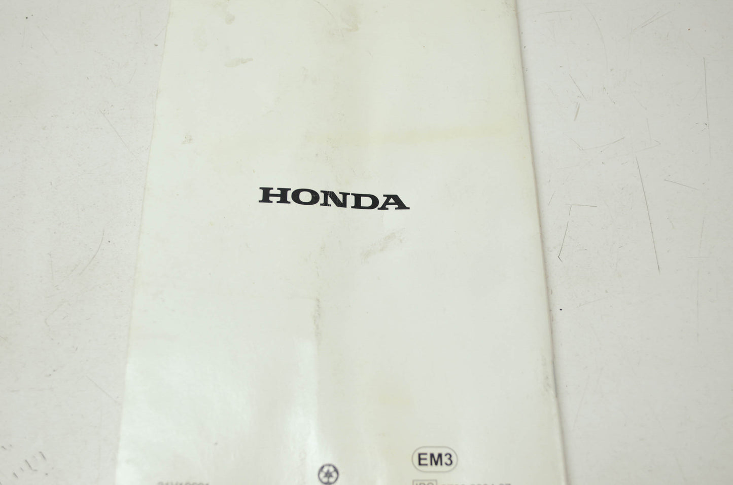 Honda Snowthrower HS520A HS520AS Owner's Manual