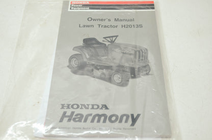OEM Honda 31771600 Owner's Manual H2013 NOS