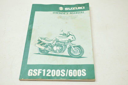 OEM Suzuki 99011-27E51-03A Owner's Manual GSF1200S/60