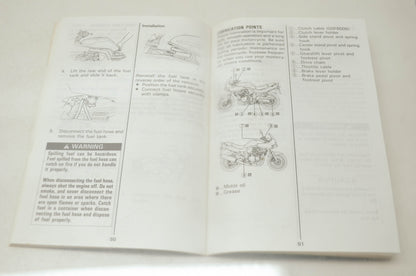 OEM Suzuki 99011-27E51-03A Owner's Manual GSF1200S/60