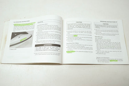 OEM Kawasaki 99987-1039 Owner's Manual JT1100-F2