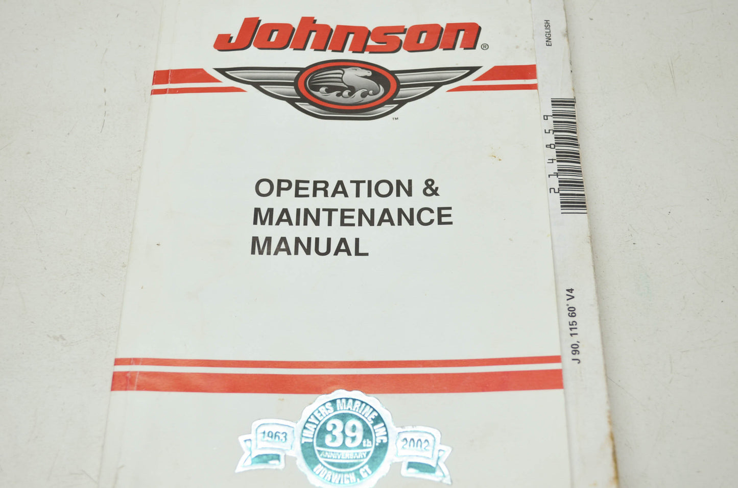 Johnson Operation and Maintenance Manual