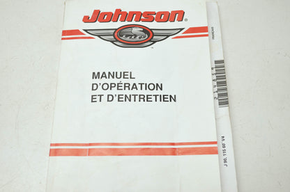 Johnson Operation and Maintenance Manual