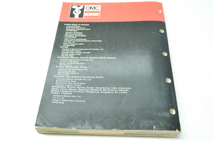 Evinrude/Johnson 'CD' 60HP-V6 Models Service Manual