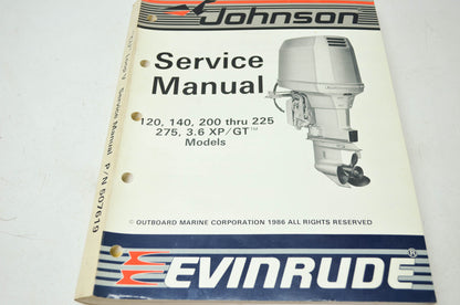Johnson/Evinrude 'CU' Loop V Service Manual