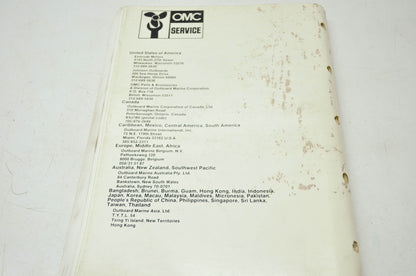 Johnson/Evinrude 'CU' Loop V Service Manual