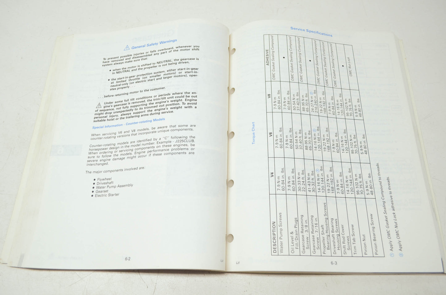 Johnson/Evinrude 'CU' Loop V Service Manual