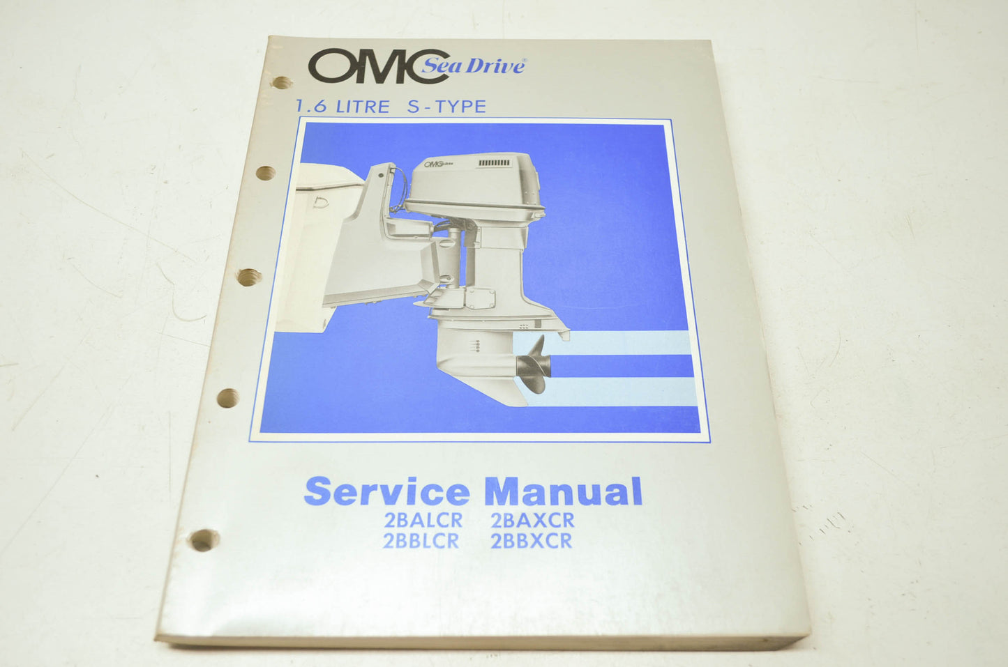 OMC Sea Drive 1.6 Litre S-Type Service Manual