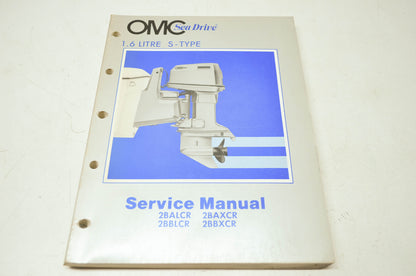 OMC Sea Drive 1.6 Litre S-Type Service Manual
