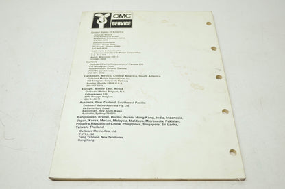Johnson 'CD' & 'CU' Electric Outboard Service Manual