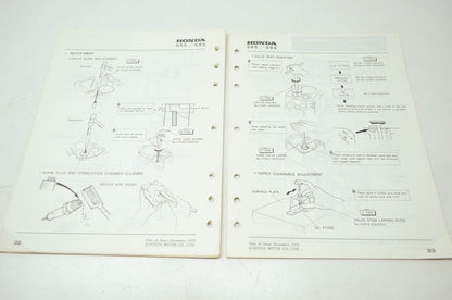 OEM Honda 6287301 Service Manual G65-G80