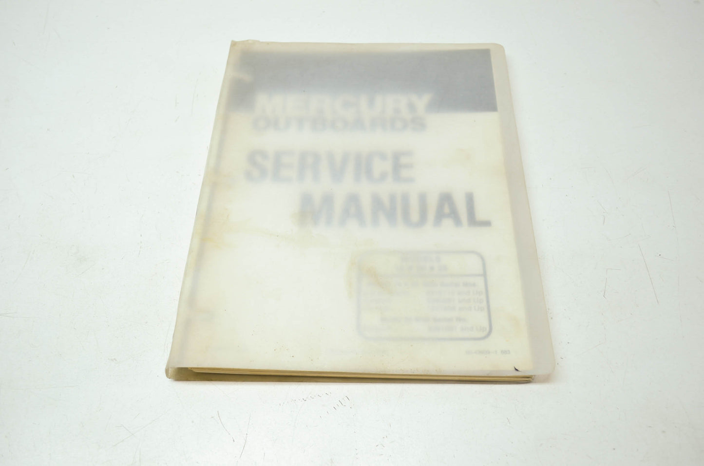 Mercury Outboards Service Manual