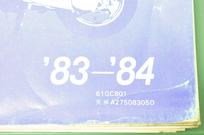 Honda 83-84 NB50M aero50 Shop Manual