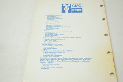 OMC Electric Models Service Manual