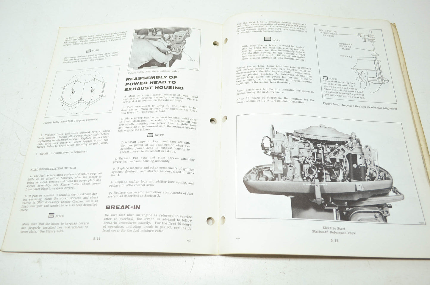 Johnson 1974 Outboard Motor 40HP Service Manual