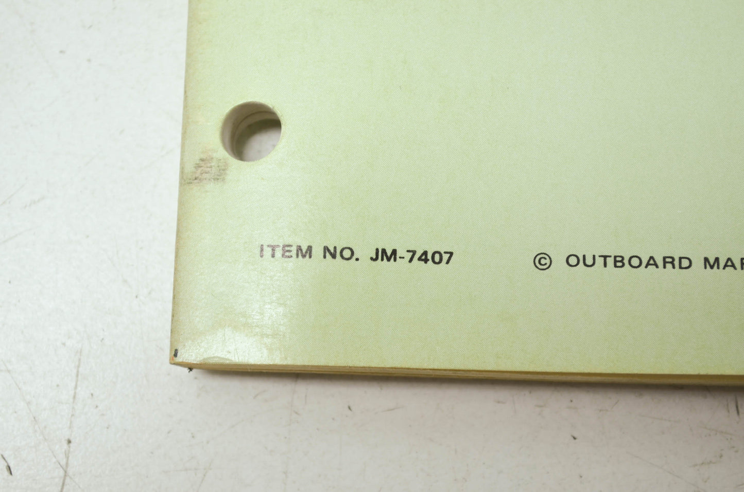 Johnson 1974 Outboard Motor 40HP Service Manual